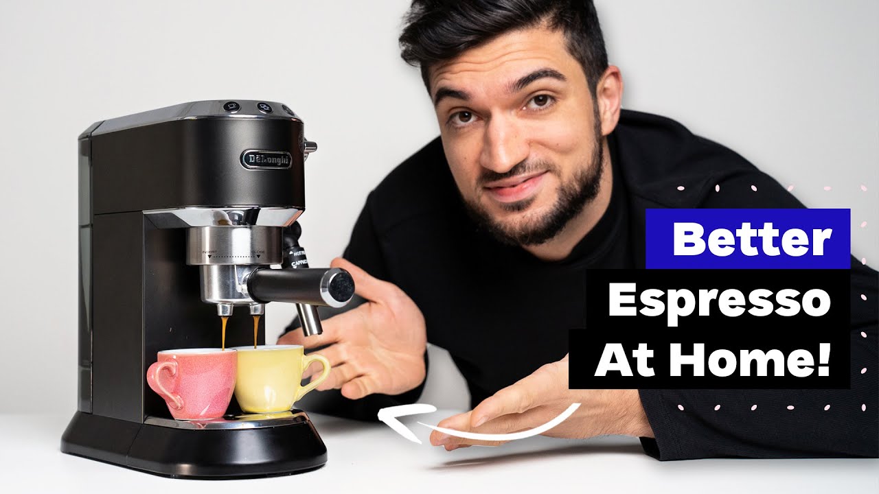 How To Make Better Coffee on Home Espresso Machine DeLonghi Dedica